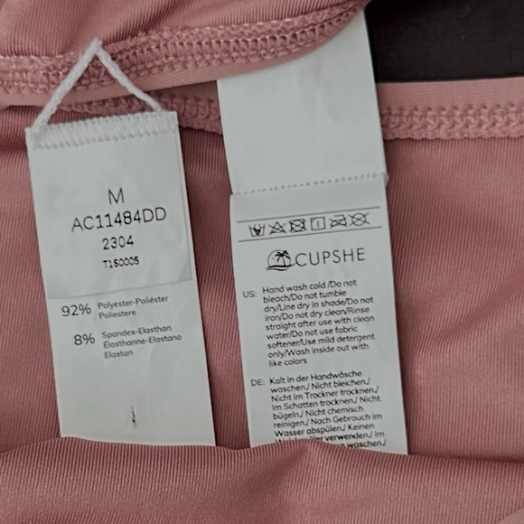 Cupshe Twist Bralette & High Waist Bikini Set-NWOT - Picture 3 of 5